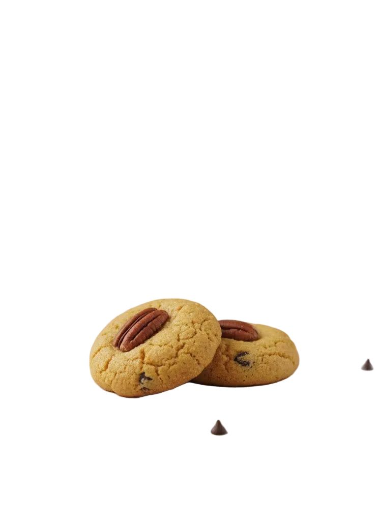 Cookies caramello e noci pecan