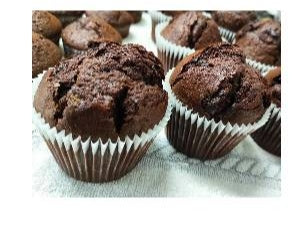 Muffin doppio cioccolato