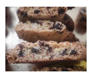 Cantucci gocce di cioccolato